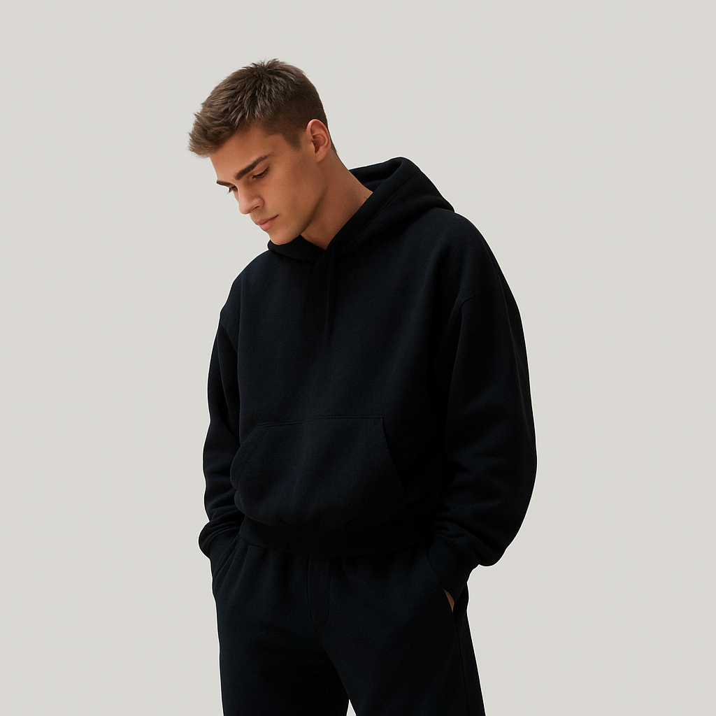 Blanket Hoodie - Black