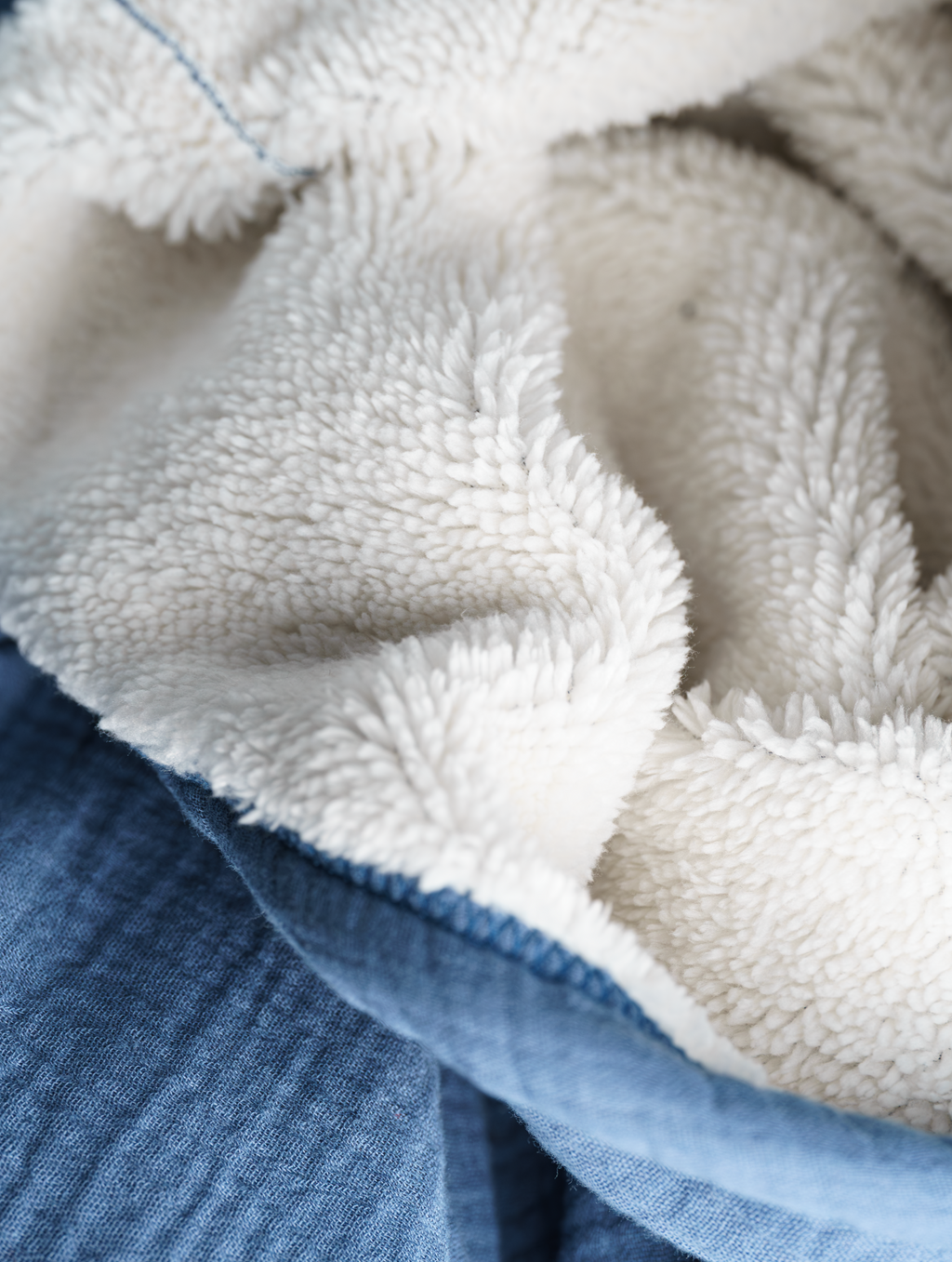 Blanket Hoodie - Blue