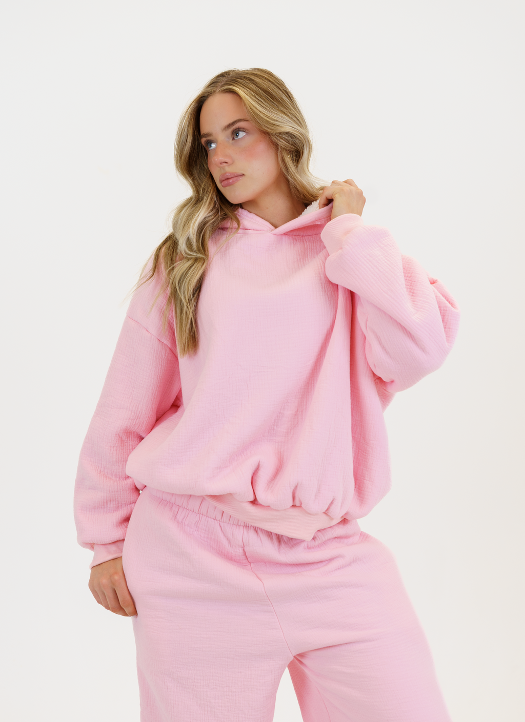 Blanket Hoodie - Pink