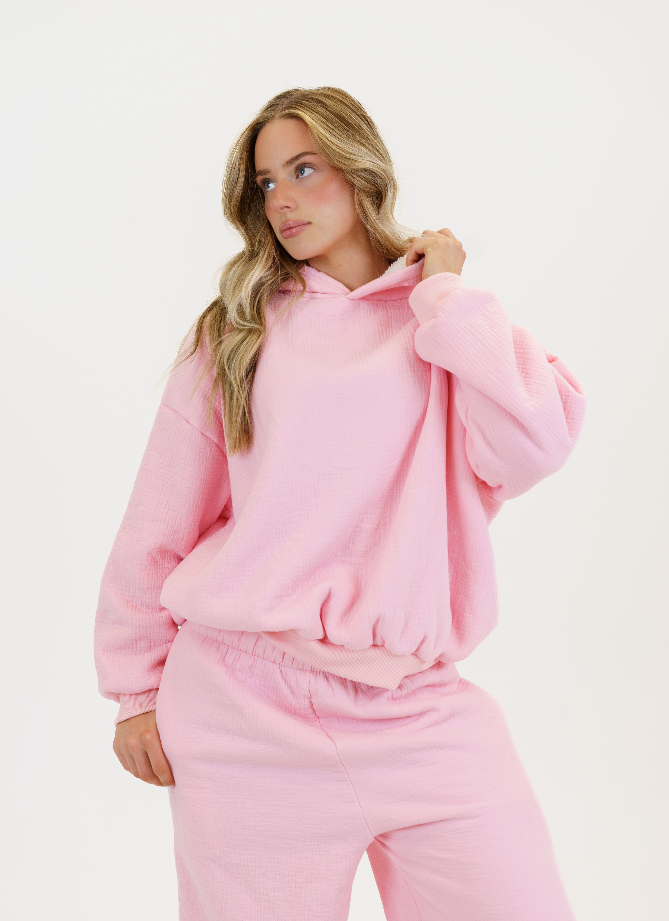 Blanket Hoodie - Pink
