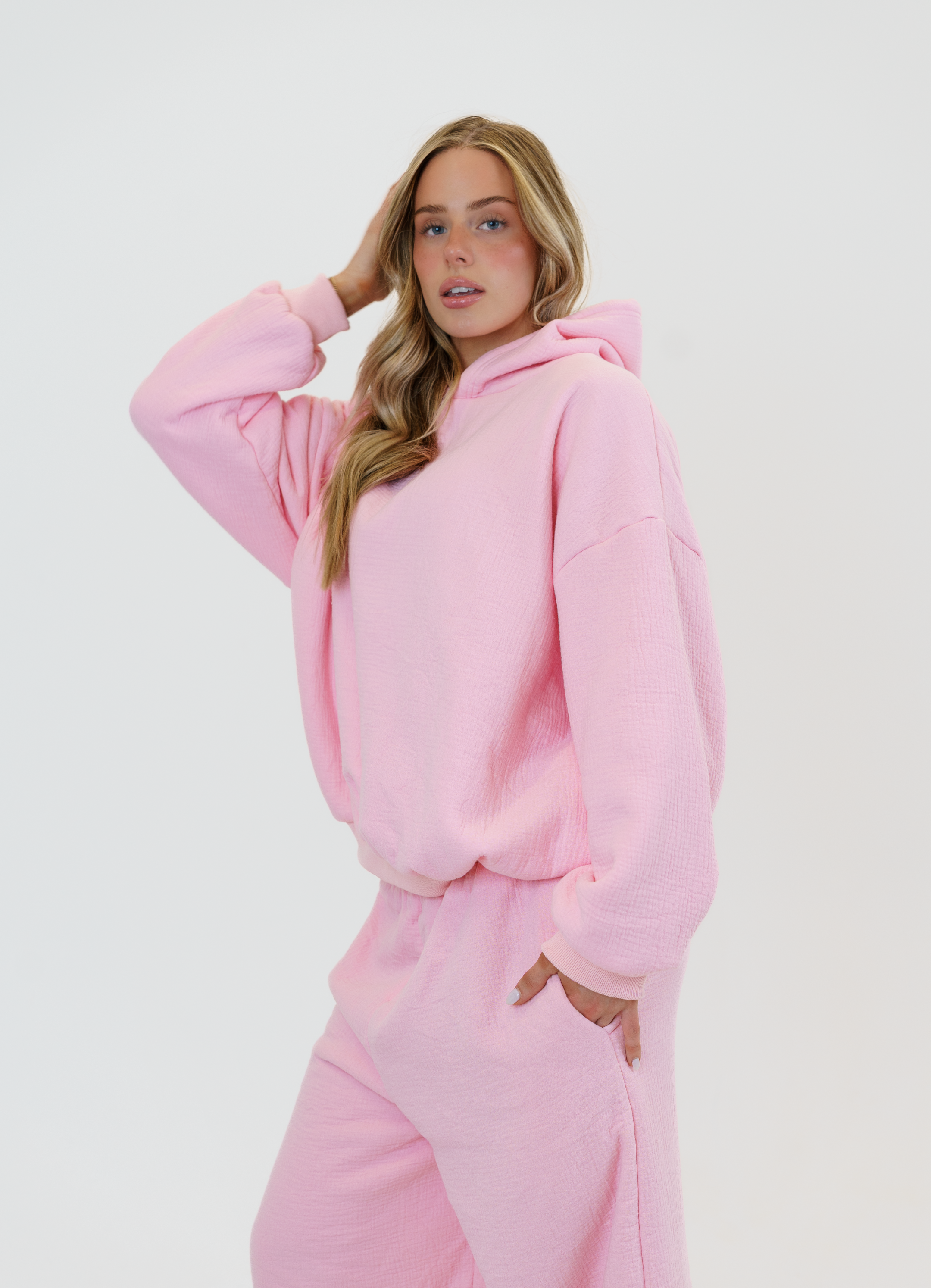 Blanket Hoodie - Pink