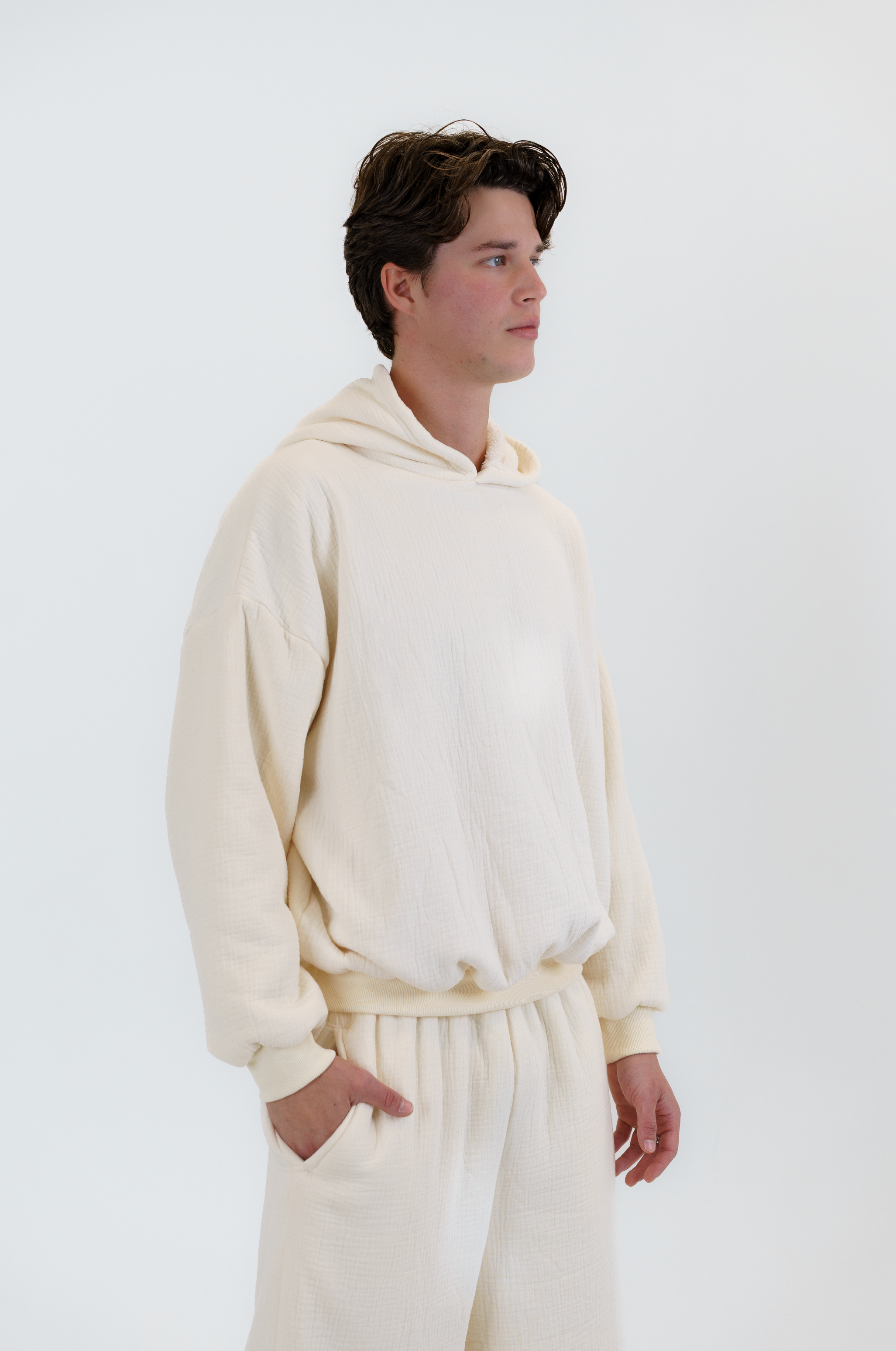 Blanket Hoodie - Beige