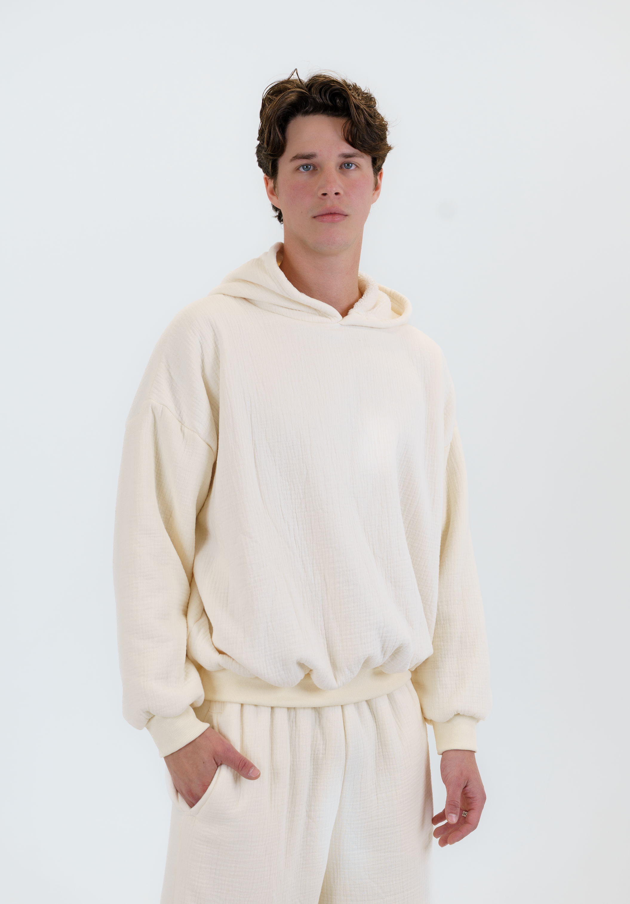 Blanket Hoodie - Beige