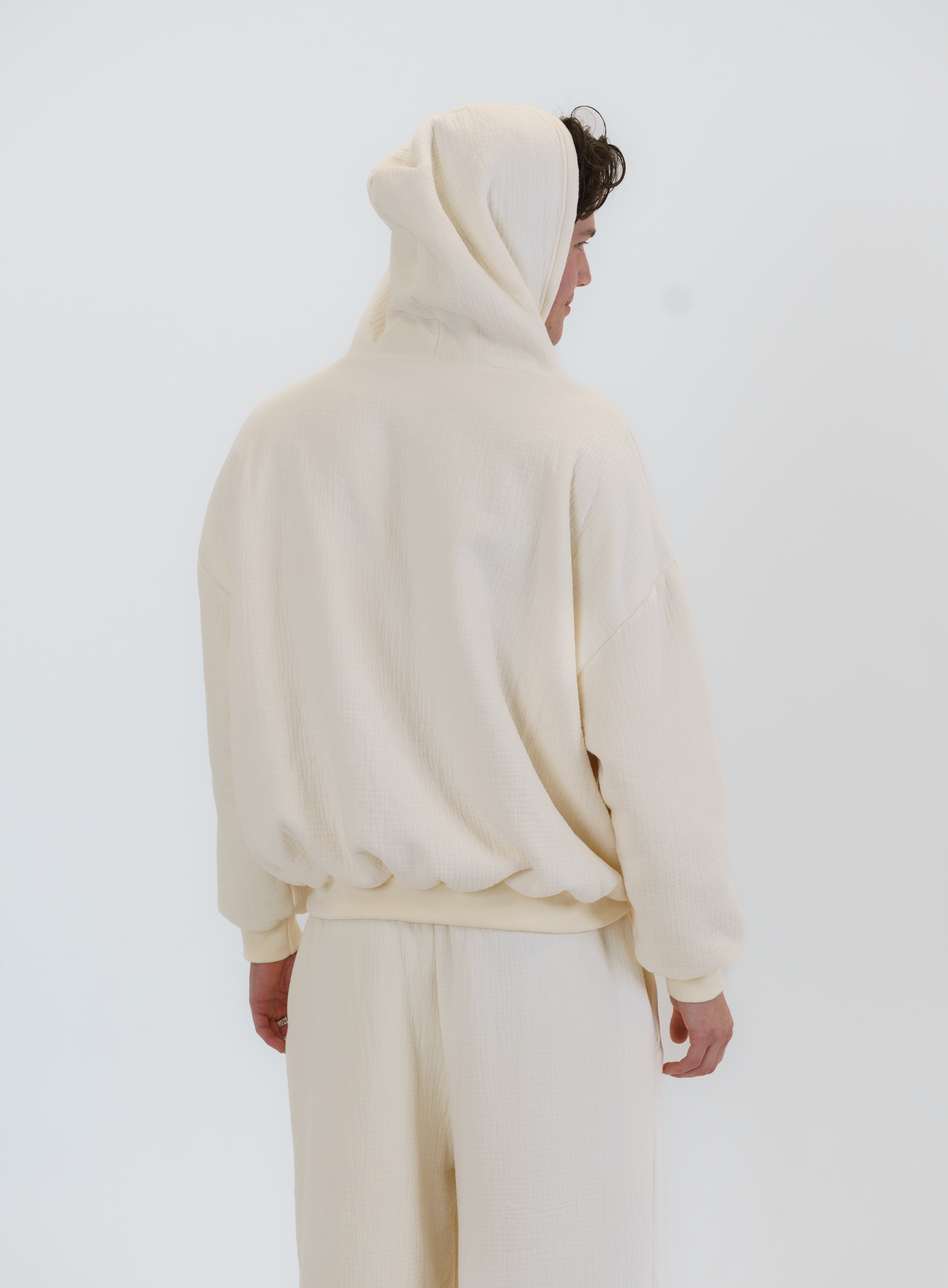 Blanket Hoodie - Beige