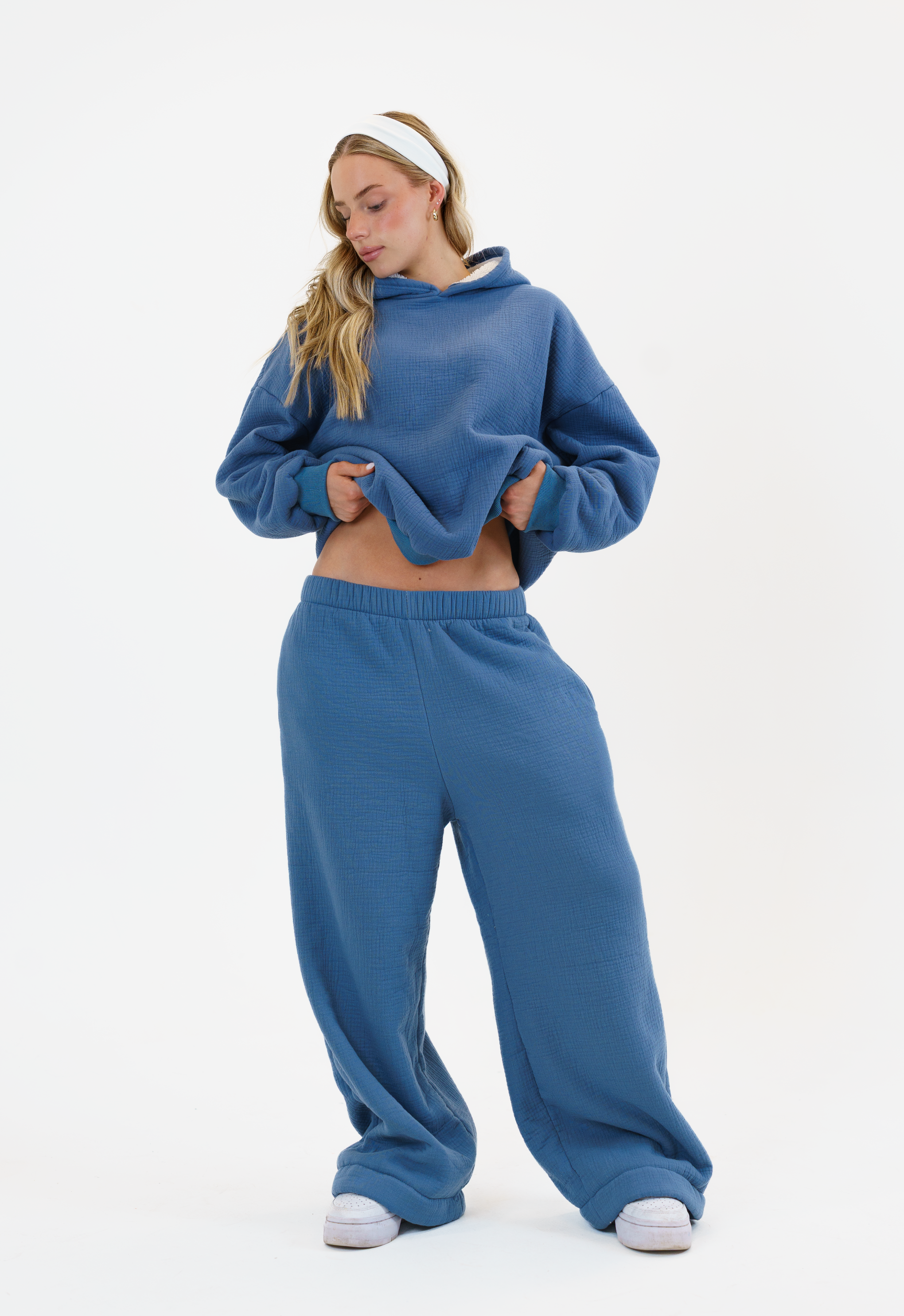 Blanket Sweatpants - Blue