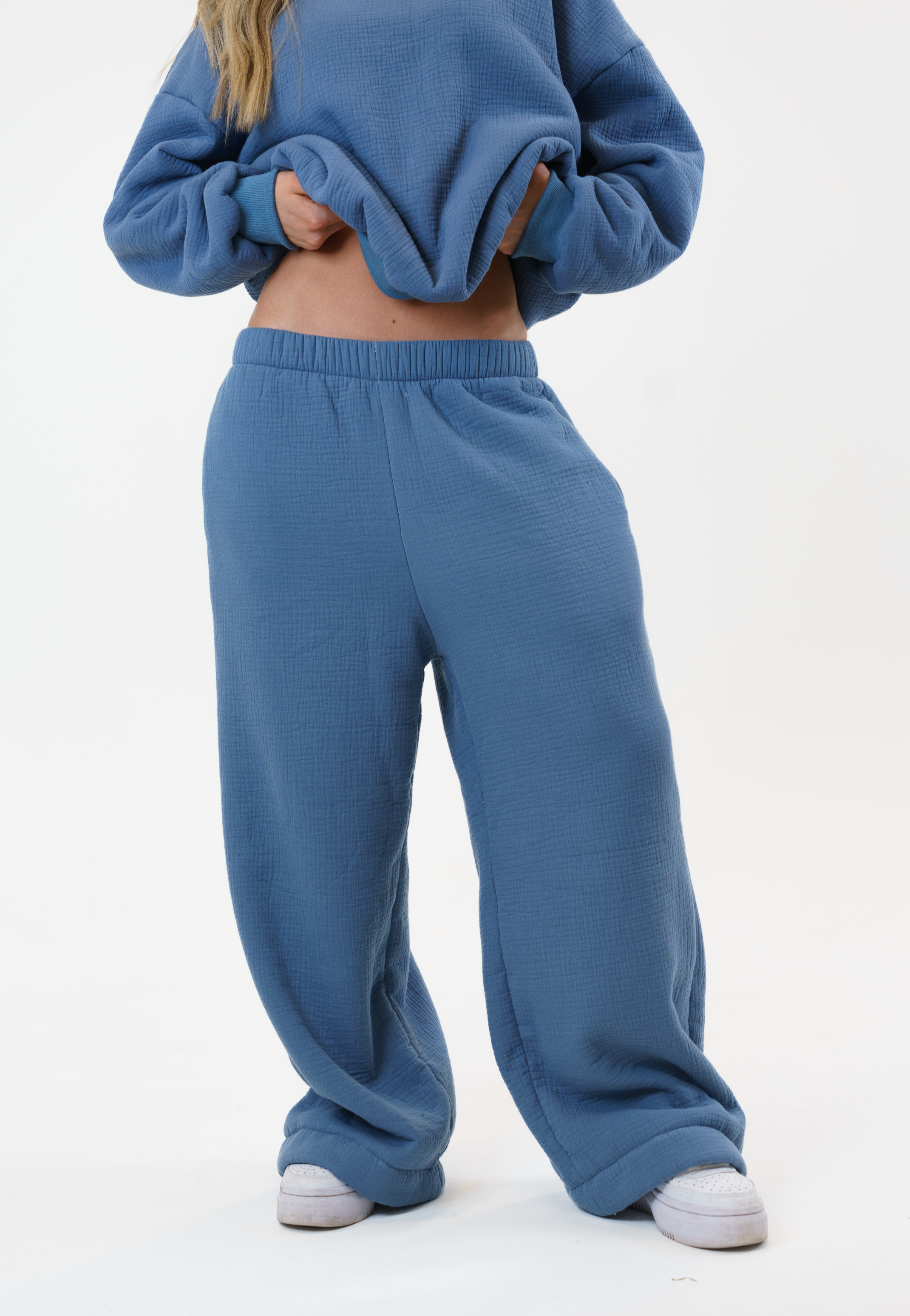 Blanket Sweatpants - Blue