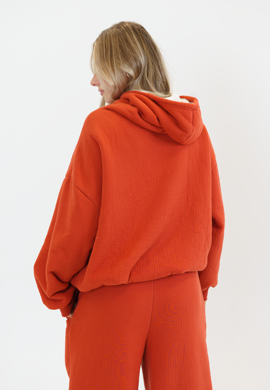 Blanket Hoodie - Orange