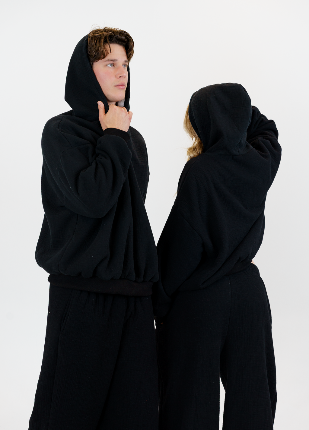 Blanket Hoodie - Black