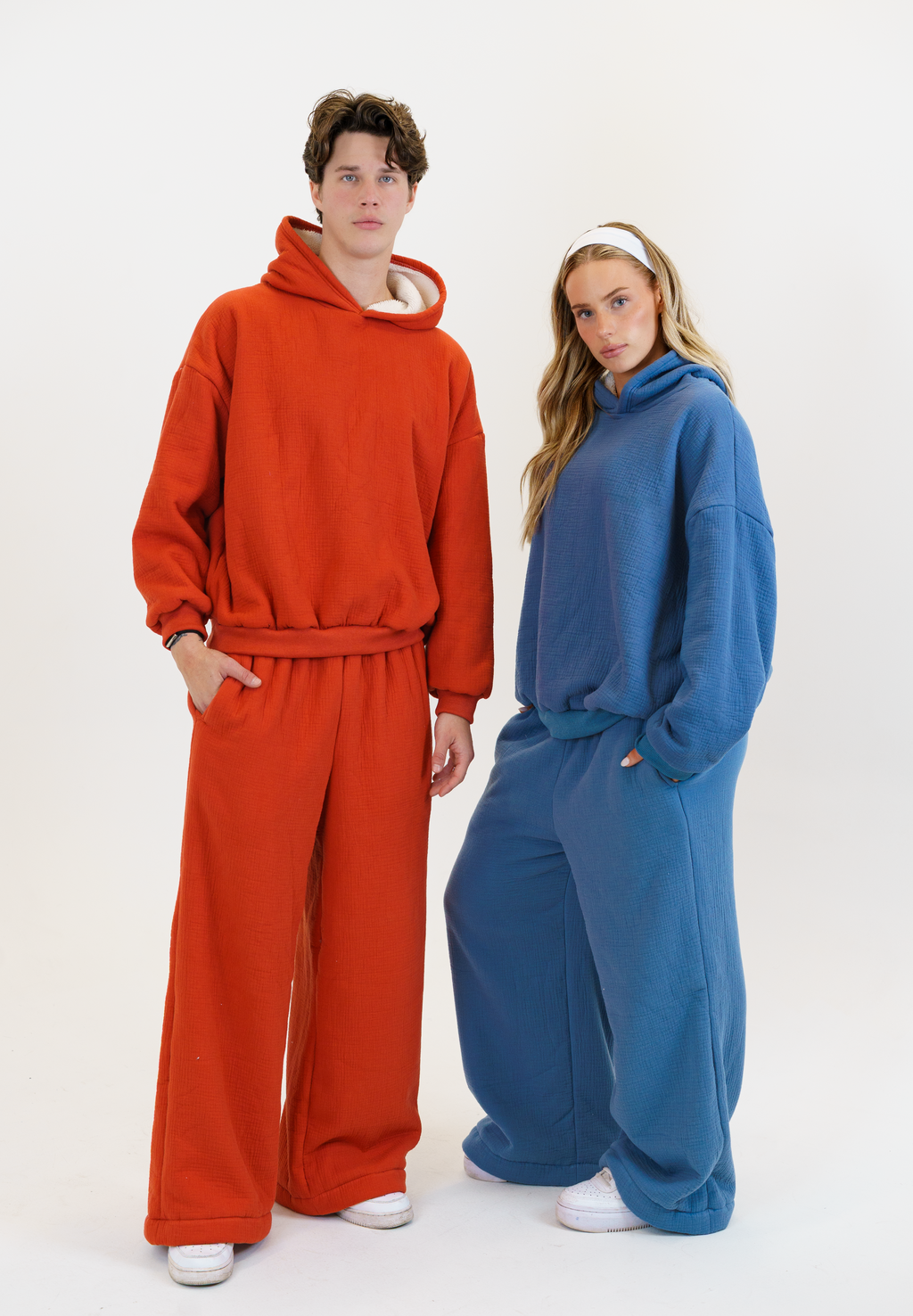 Blanket Sweatpants - Blue