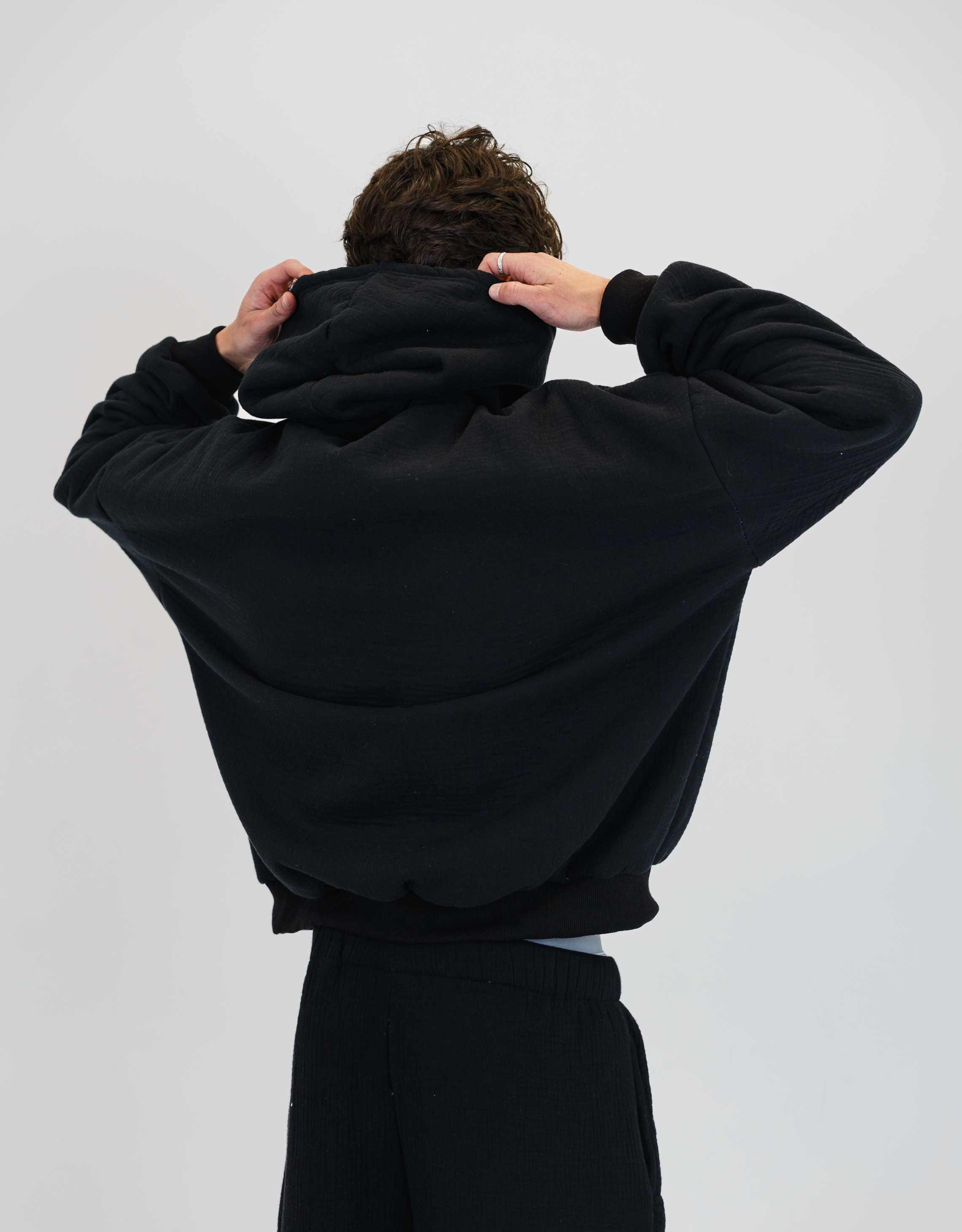 Blanket Hoodie - Black