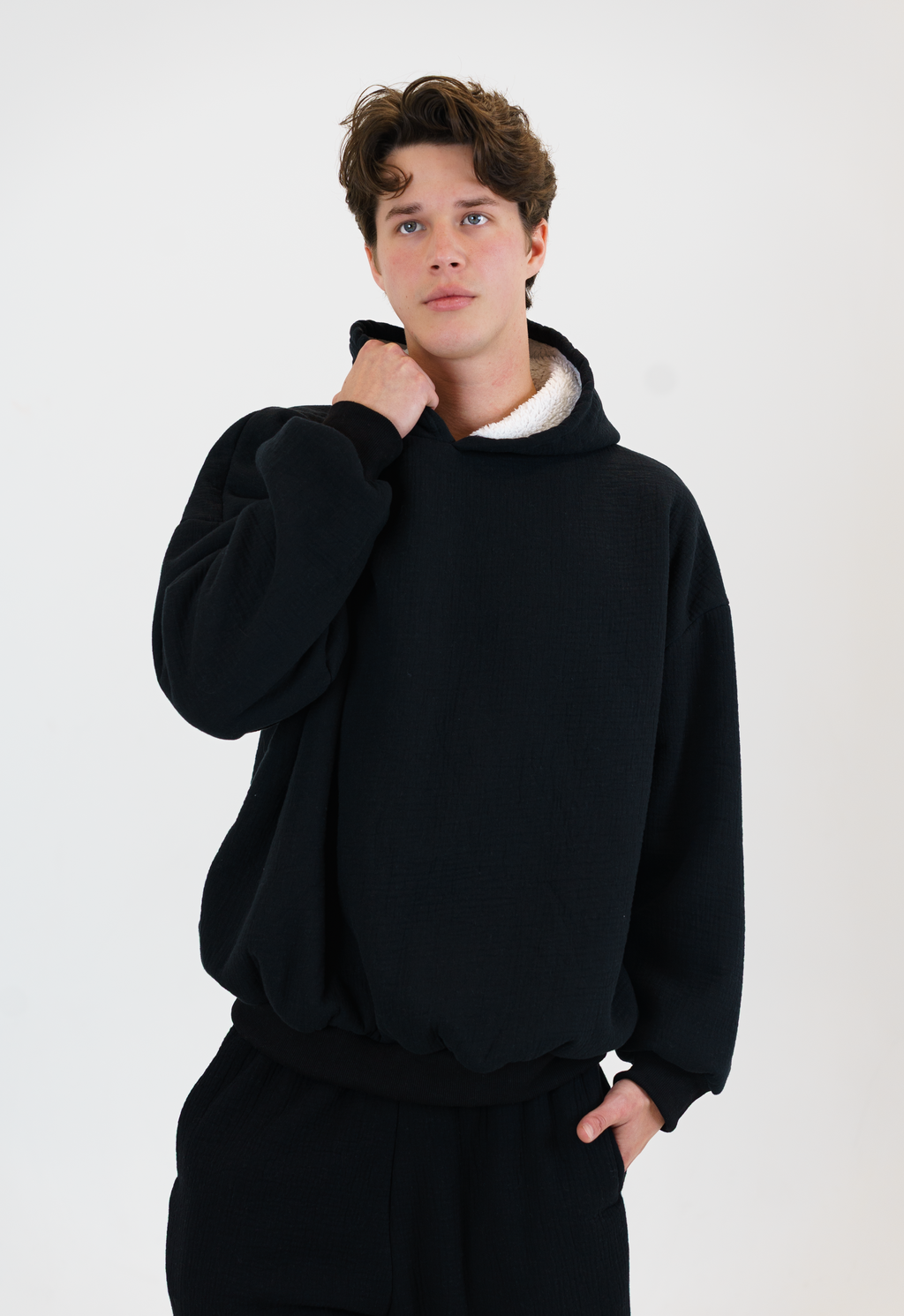 Blanket Hoodie - Black