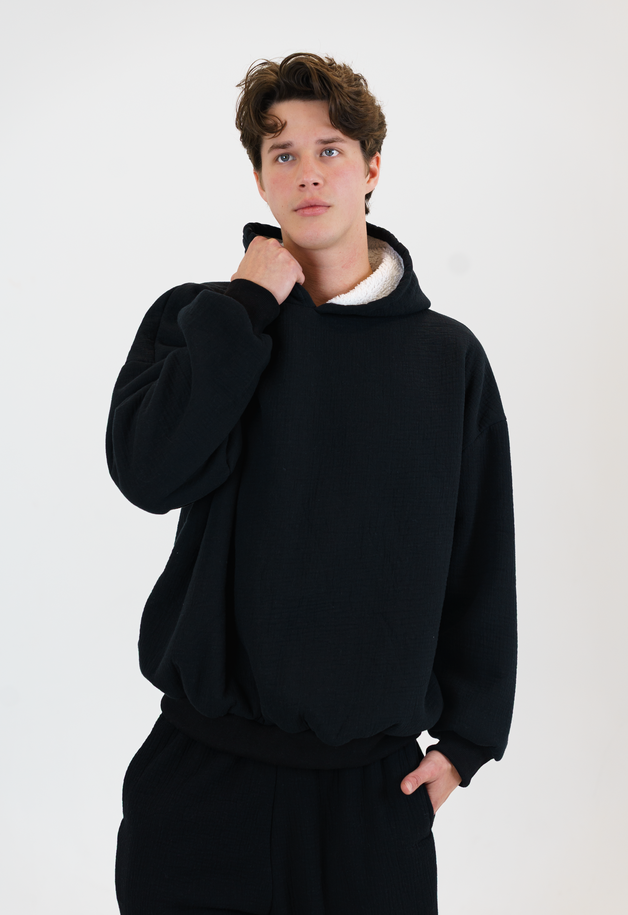 Blanket Hoodie - Black