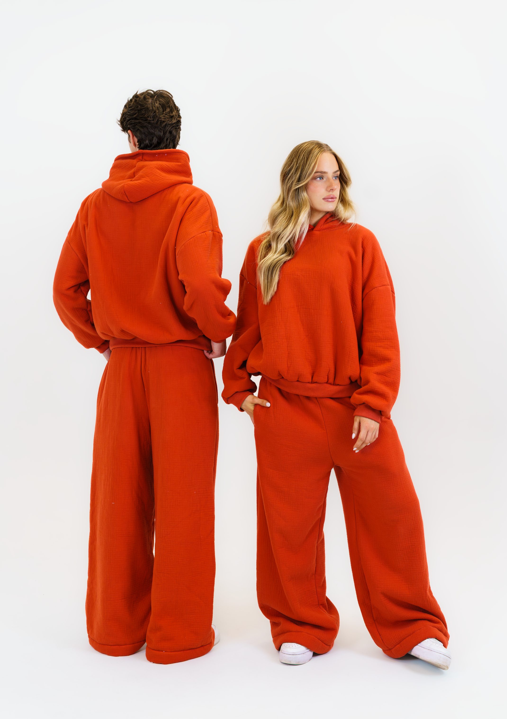 Blanket Hoodie - Orange