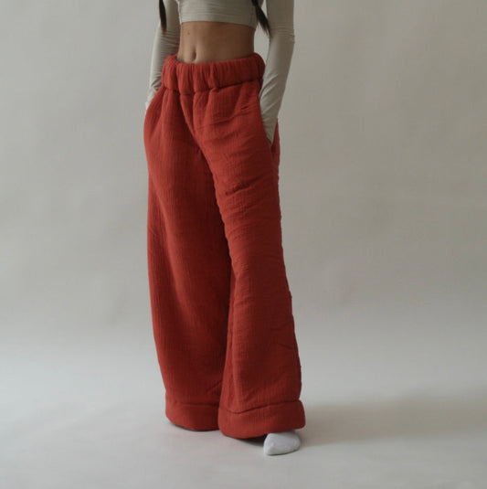 Orange Homebody Sweatpants