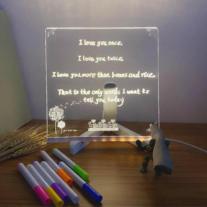 LED Glowing Drawing Board